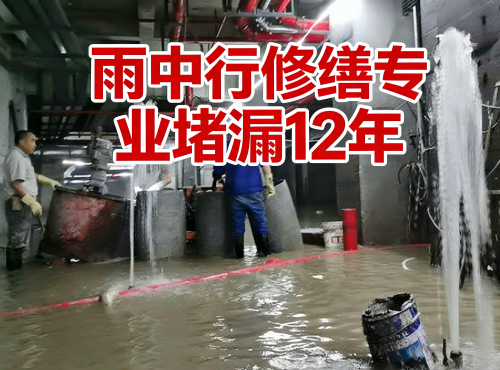 青浦地下室防水堵漏案例
